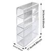 Desktop Gap Organizer Dust-Proof Transparent Multi-Layer Makeup Brush, Powder, Lipstick, and Cosmetic Drawer