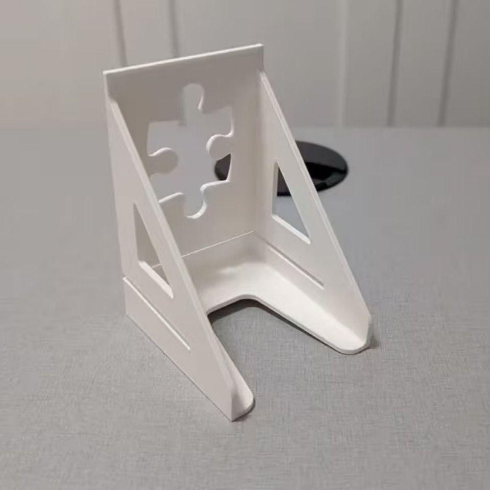 Multi-functional 3D Printing Puzzle Box Stand Stable Support Plastic Poster Holder Decorative Puzzle Display Stand Table