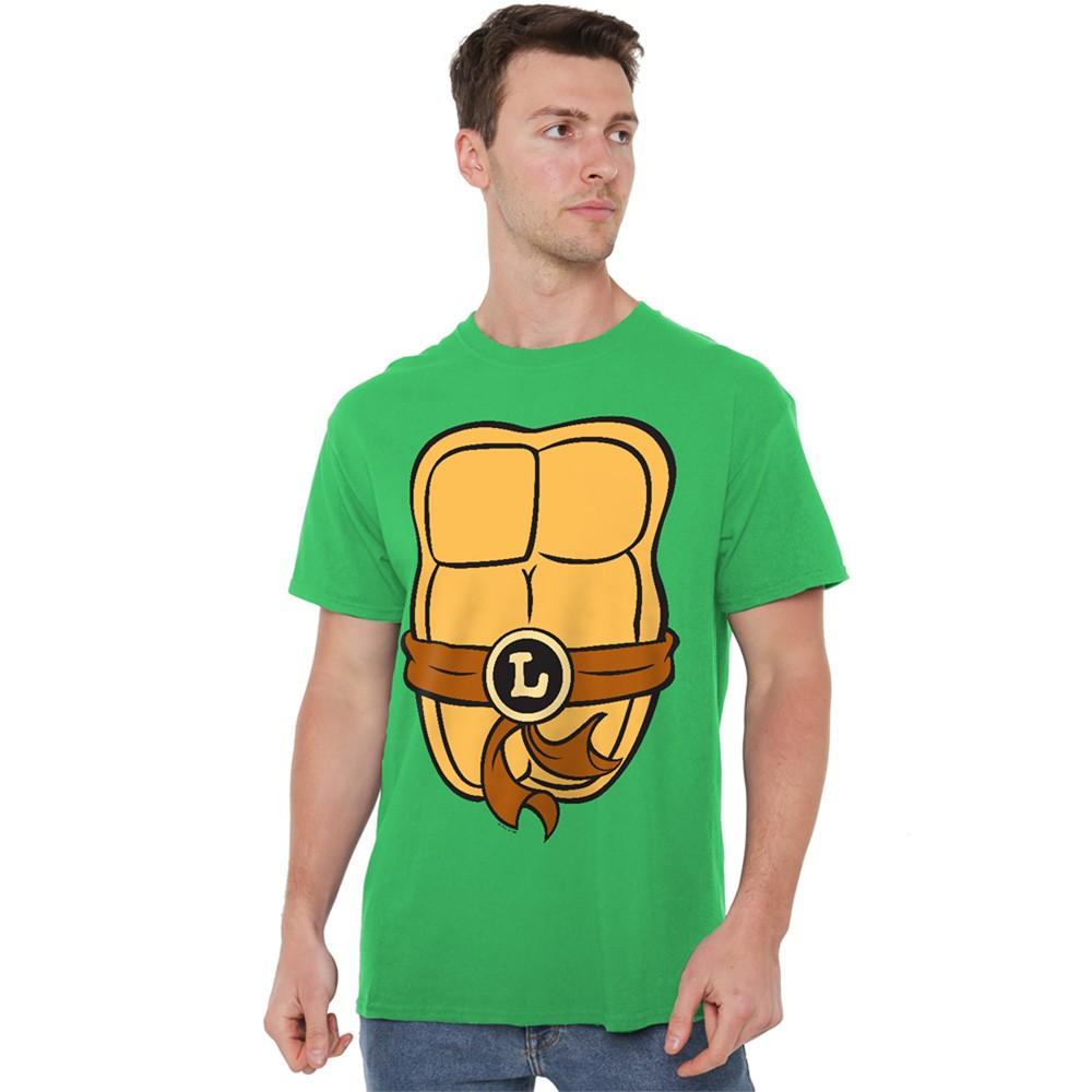 Tmnt Leonardo Chest T-Shirt S-4XL Kelly Green L