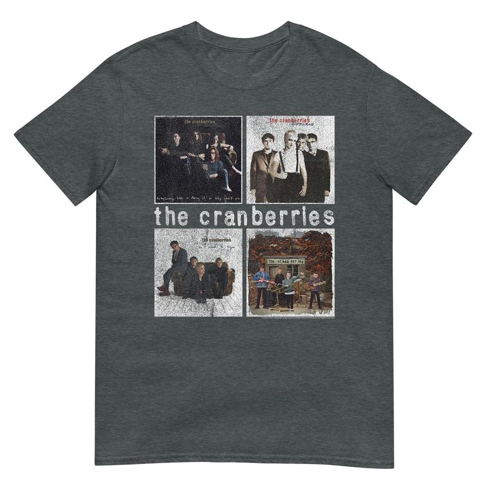 The Cranberries Distressed Album Covers Vintage Band Tshirt