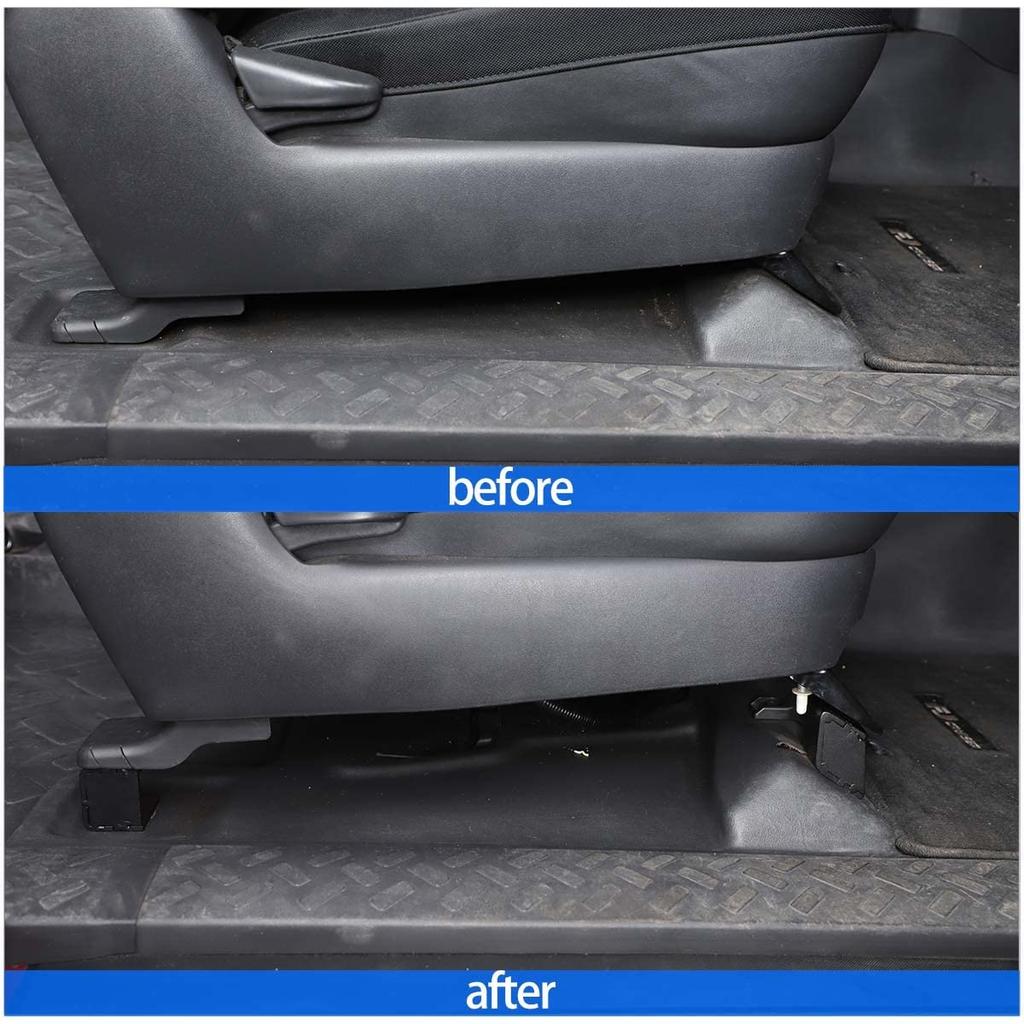 DIYUCAR Car Front Seat Adjustment Bracket Set for Toyota FJ Cruiser 4-Piece 2007-2021