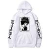 Hot Anime Death Note Yagami Light Print Hooded Men Women Hoodies Classic Simple Streetwear Prevalent Pullover Harajuku Unisex Sweatshirt