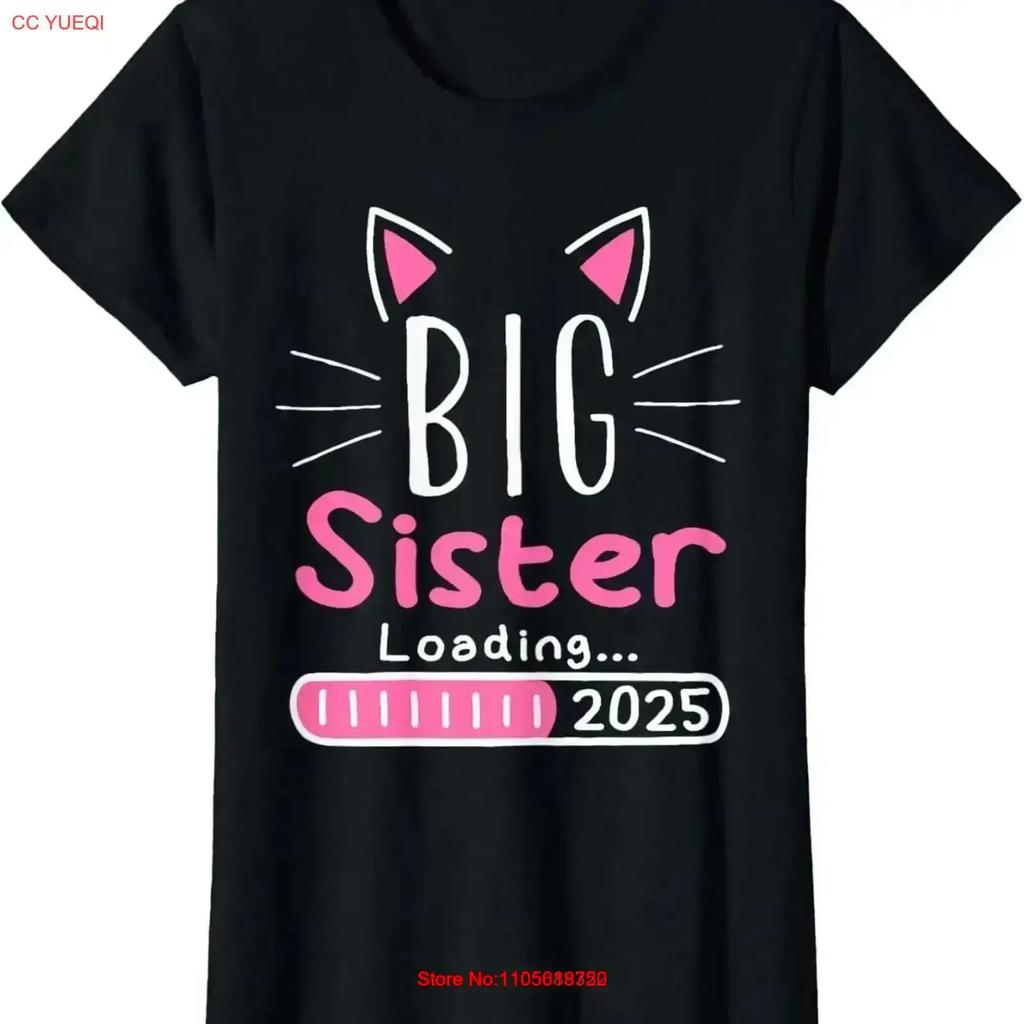 Promoted To Big Sister 2025 Im Going Be A T Shirt Vintage Casual Slightly Homme Comfortable Soft Top For Everyday Wear