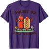 I Squirt On Juicy Wieners Hotdog Ketchup Inappropriate Women T-Shirt