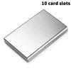 Anti-Magnetic Metal Wallet RFID Blocking Slim Card Holder Durable for Men Women Outdoor Activity