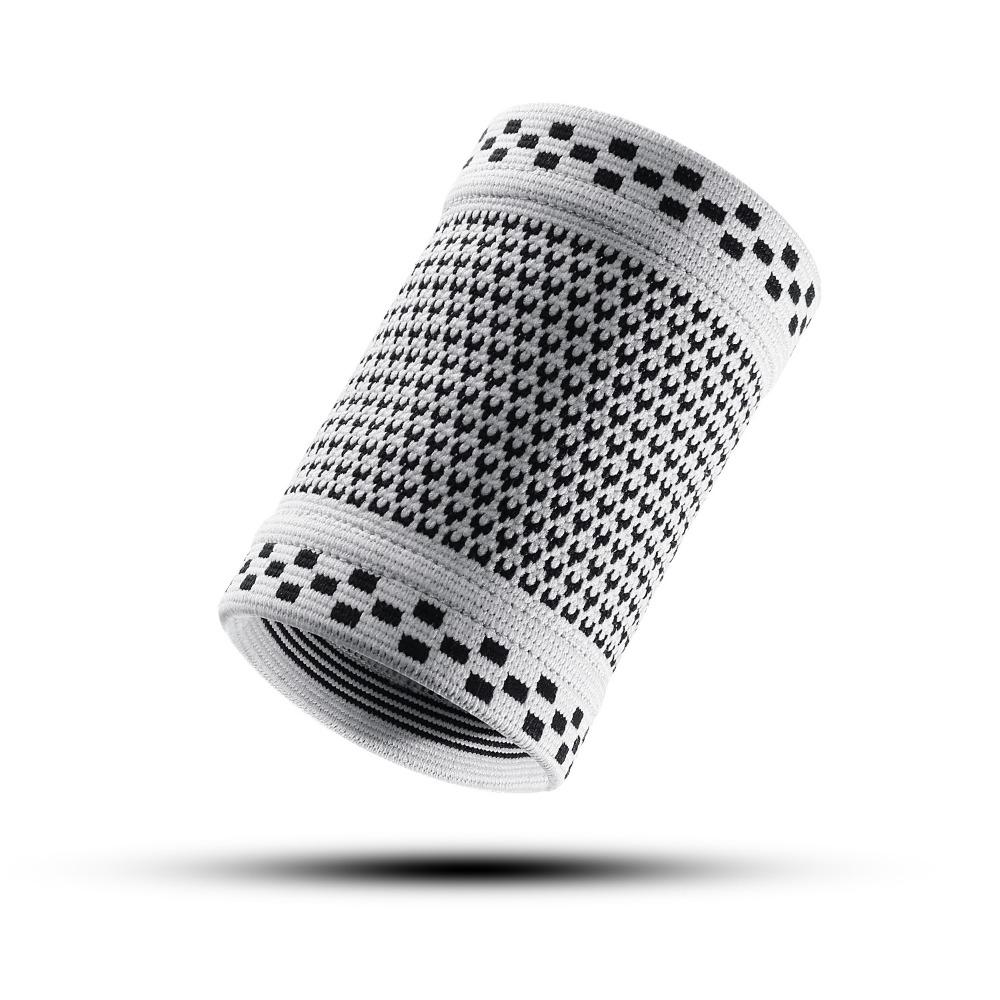 

Дышащий компрессионный рукав для запястья Эластичная поддержка Спортивная защита запястья Регулируемая накладка на запястье Спортзал M серый