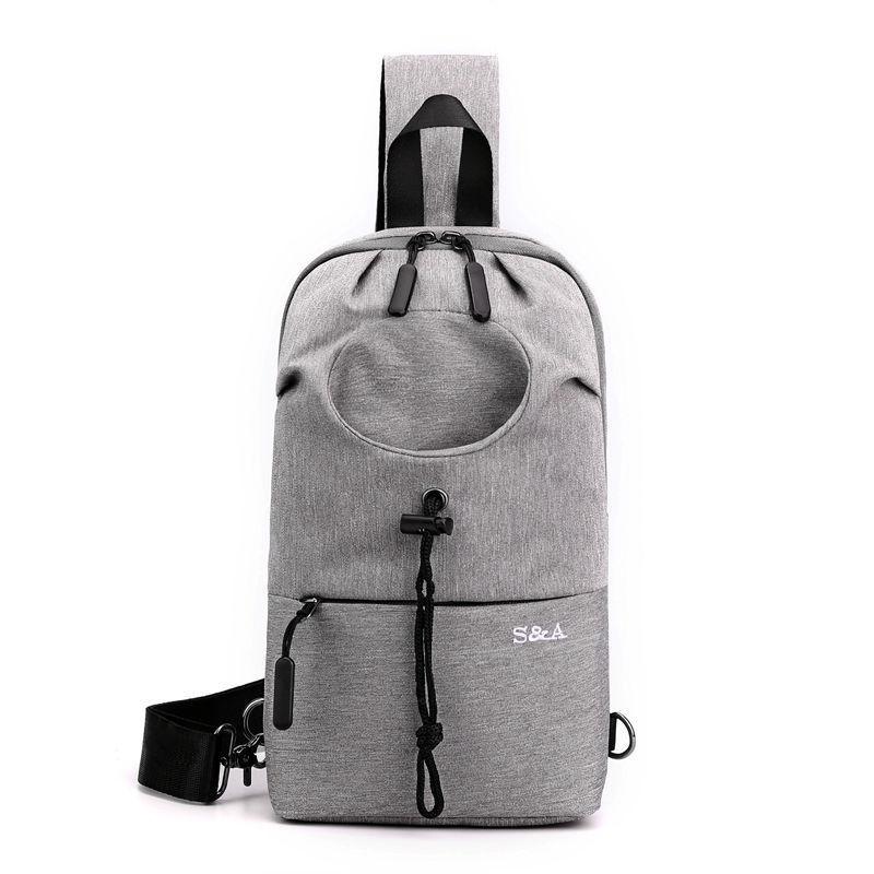 

Повседневная мужская сумка-мессенджер, небольшой рюкзак, модная нагрудная сумка, мужская многофункциональная сумка