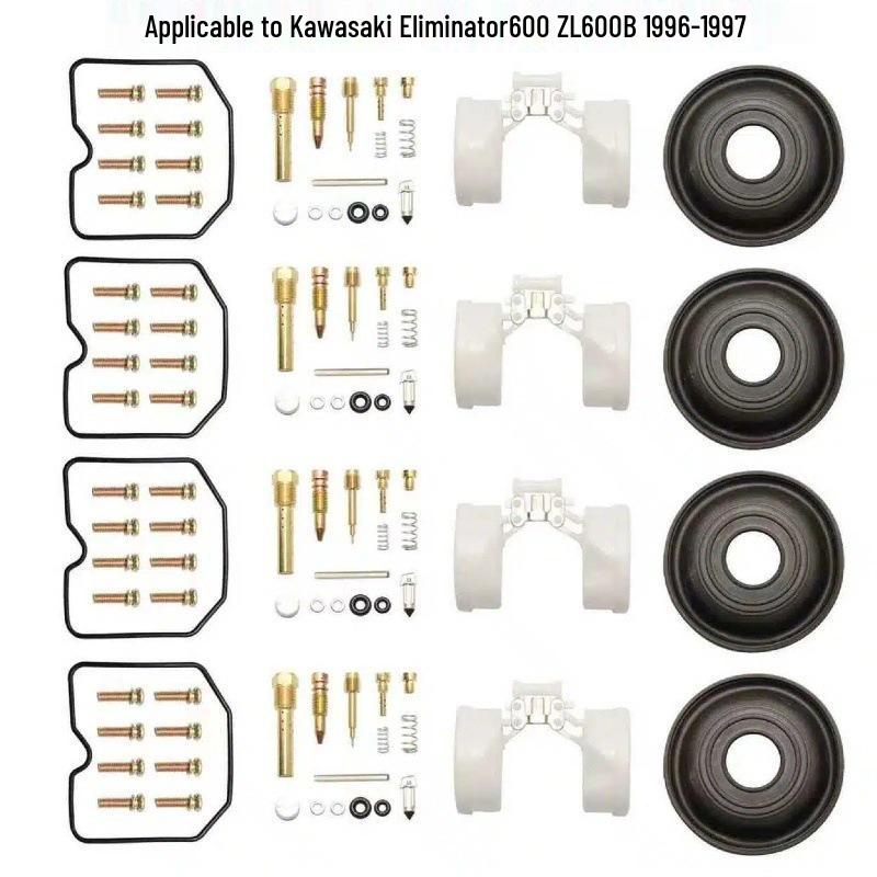 GN125 Carburetor Repair Kit - Professional Configuration with Picture Guide