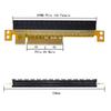 WLGQ PCI-E X8 - X16 180-degree Adapter PCIe Riser Card PCI Express Male-female Riser Card