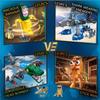 AI Tung Tung Sahur Building Blocks Figurine Shan Hai Jing Animal World Insect Set Brick Fox Running Shoes Shark Toy Gift Model