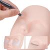 Eyelash Headform Makeup Training Tools Soft Rubber Professional Headform Grafting