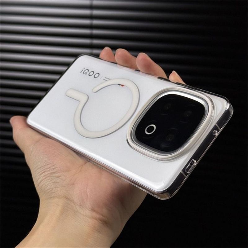 Case For Vivo IQOO 13 Case Magnetic For MagSafe Transparent Hard Cover For IQOO13 5G Light and Thin Shell Luxury Fashion Bumper