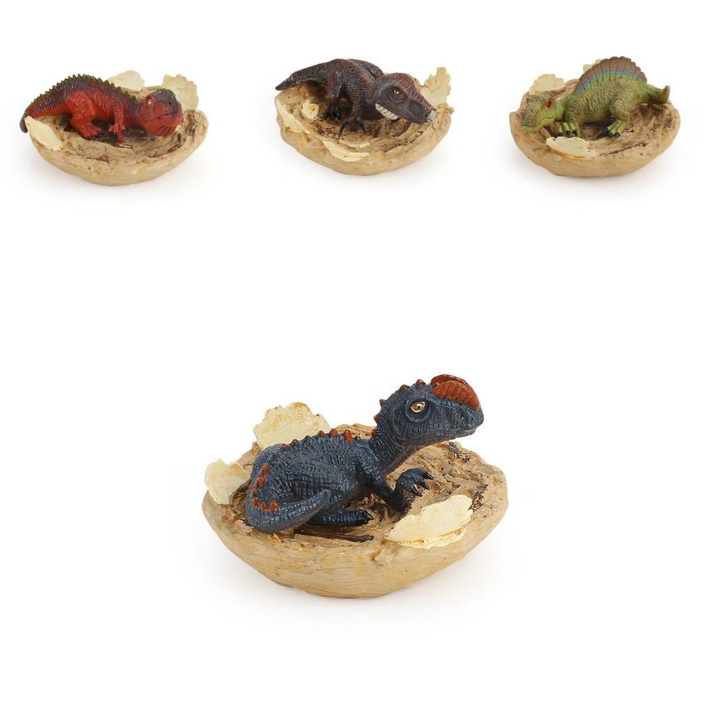 Dinosaur Toy Model Set With Plastic Material For Kids And Collectors