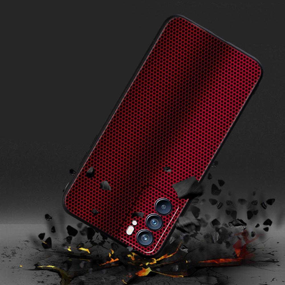 Carbon Fiber Case For Oppo Find X6 Pro X5 A54 A53 A52 A9 2020 A15 A95 A17 A16 A76 A74 A57 Reno7 Reno6 Pro Plus 5G Black Cover