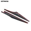 Car Accessories For Toyota Avalon 2018      2024 Carbon Fiber Interior Door Armrest Panel Strip Molding Trim