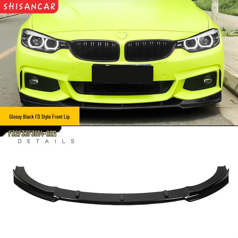 Compatible Front and Rear Lip Spoiler for BMW 4 Series 425i/430i with Quad Exhaust