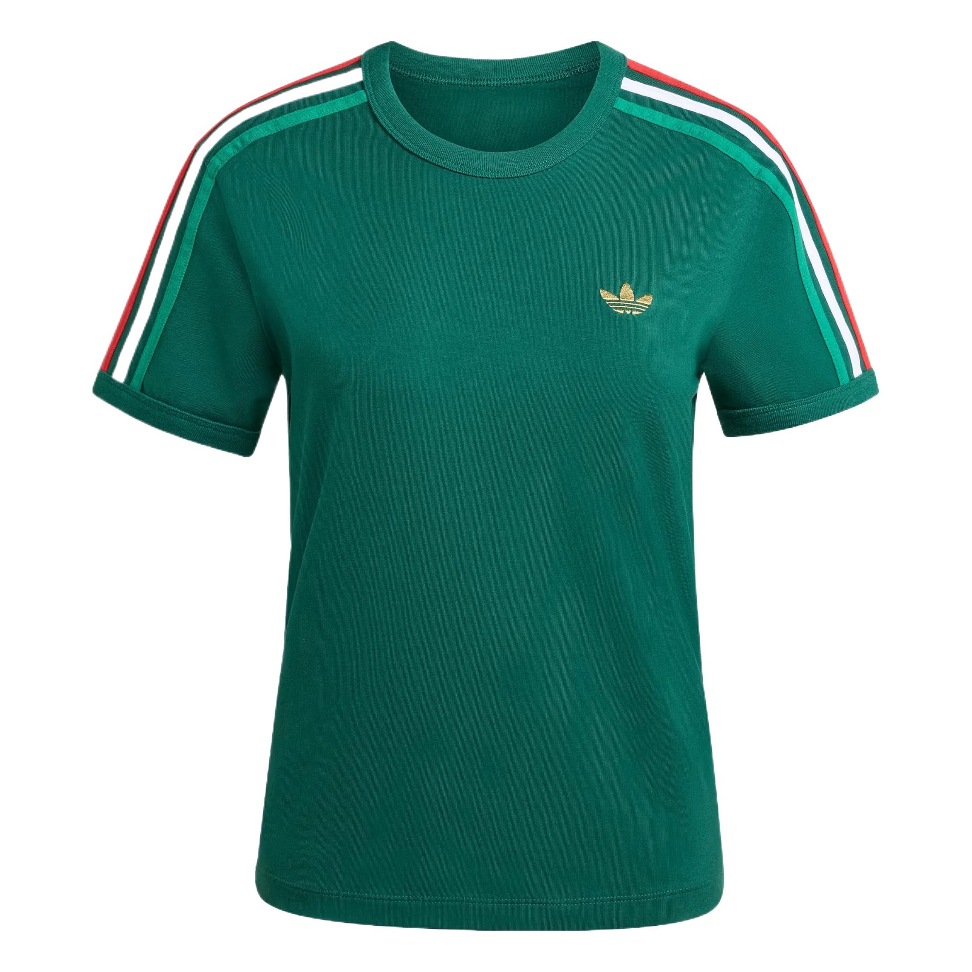 Adidas Originals 3 svītru piegulošs T-krekls