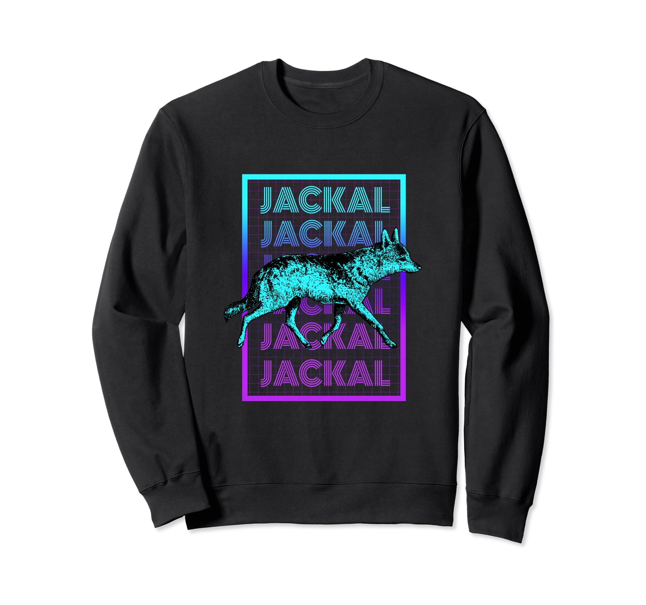 

Jackal Animal Vintage Retro Jackal Sweatshirt