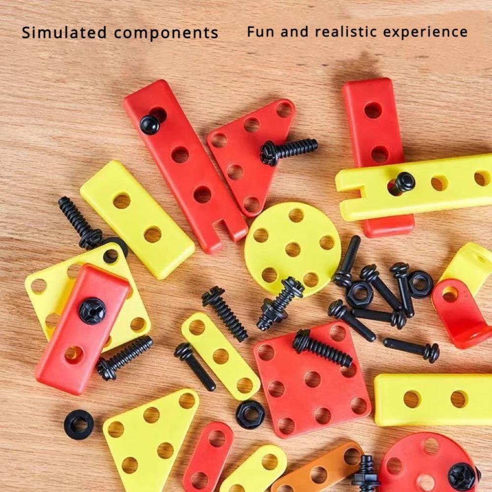 Rollenspiel Kinder Werkzeugspielzeug Set mit Elektronischem Spielzeugbohrer Maßband Werkzeuge Ausrüstung Werkzeugkasten Kinder Weihnachtsgeschenk