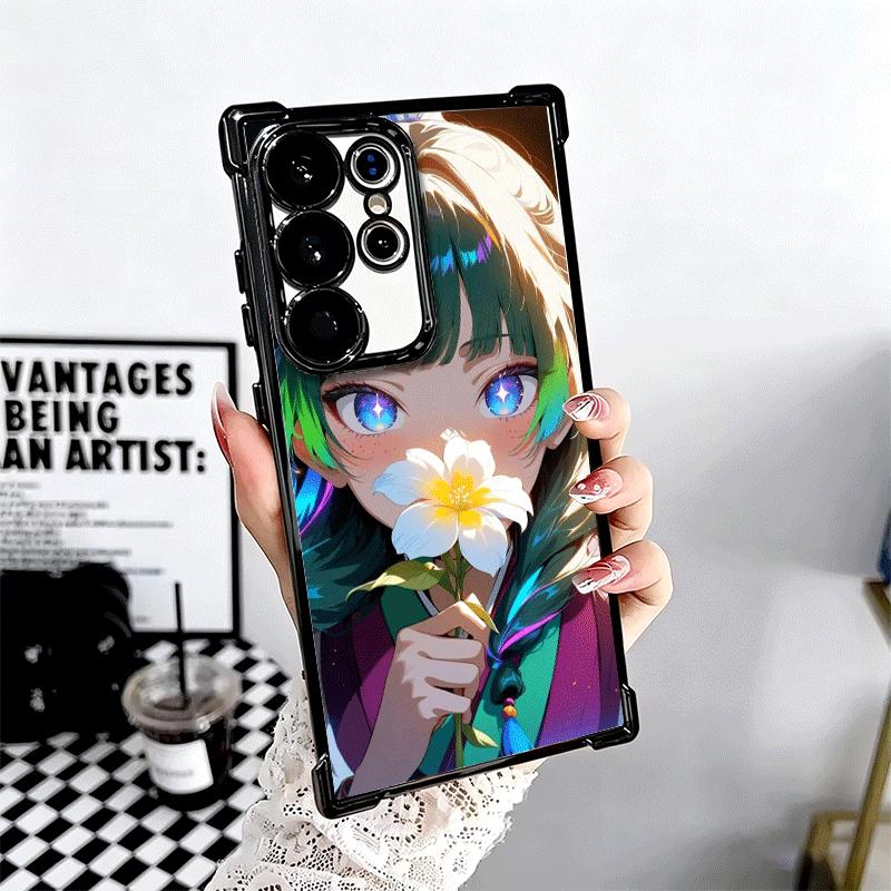 A-Apothecary D-Diaries Anime Plating Phone Case For Samsung Galaxy S24 S25 FE S26 Edge S23 Ultra S22 S21 Plus S20 Anti-Fall Aira
