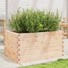 Plant Pot 90x60x45.5 Cm Solid Pine Wood