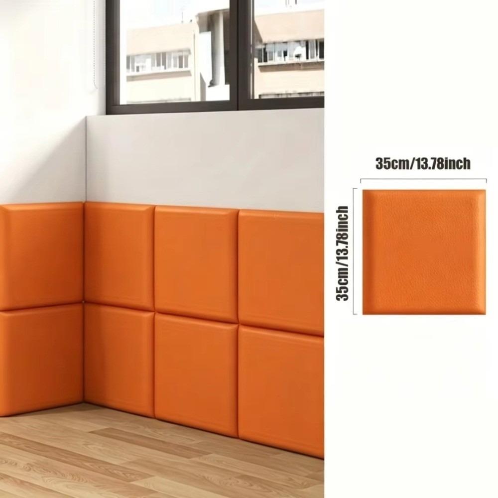 Soft Cushion Bed Headboard Stickers Self-Adhesive Wall Stickers Bed Headboard