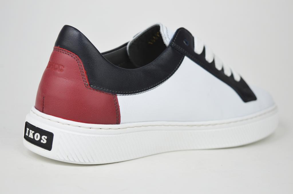 Trampki męskie ikos 16692 40 Biała skóra