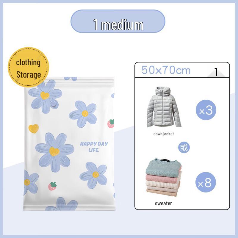 Lü Zhi Yuan Thickened Vacuum Storage Bags with Electric Pump Kit