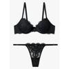 Women S Removable puSh Up Bra   briefS Set Floral Embroidery  0825385527  0825310527 