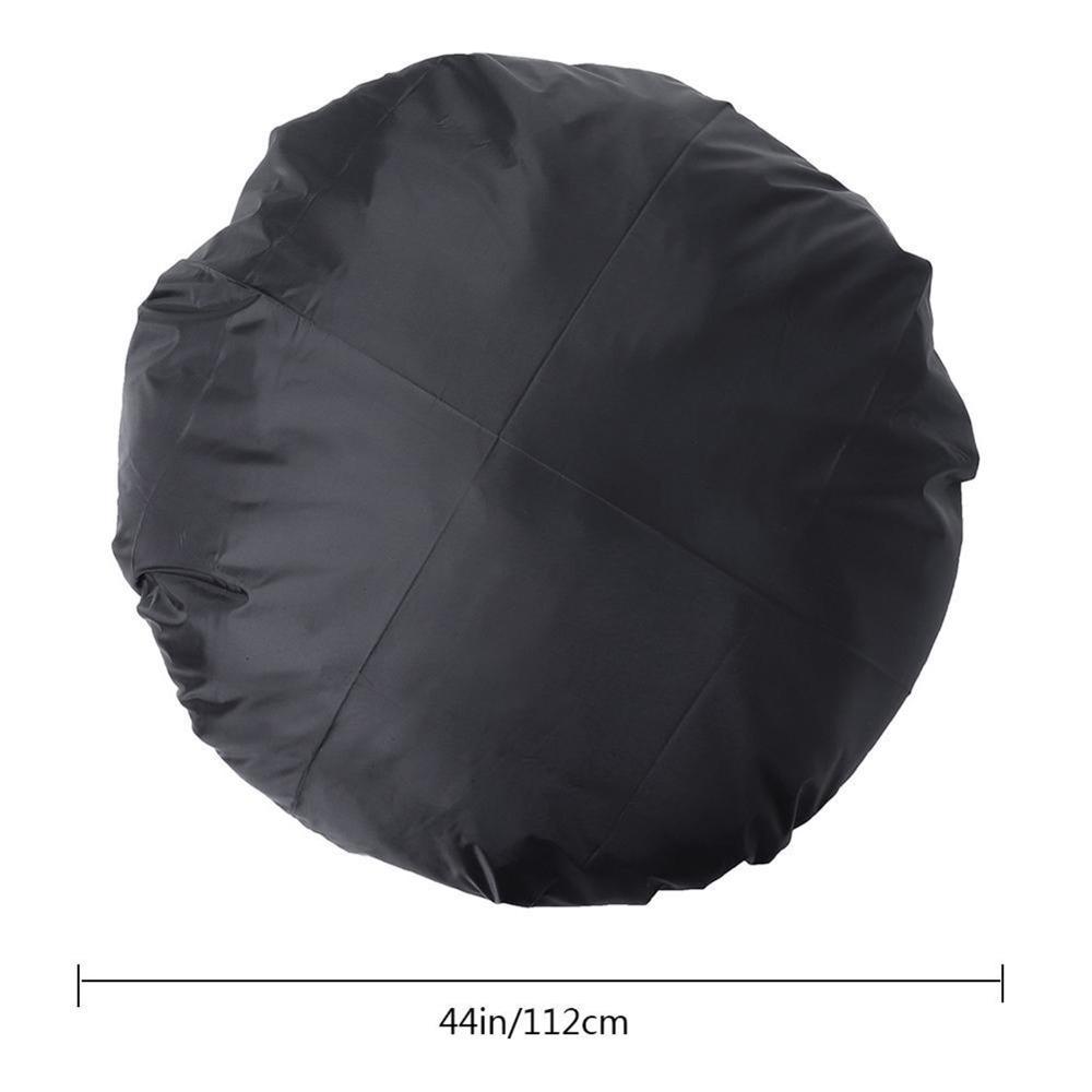 Copertura Protettiva Rotonda per Griglia da Esterno 44.09x8.27 pollici Copertura per Attrezzature da Cucina da Esterno