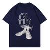 Funny New Style Hot Sale Fih Shoes Graphic T Shirts Misspelled Fish Meme Tee Unisex Women Casual Fashion Short Sleeve Tshirt Tops