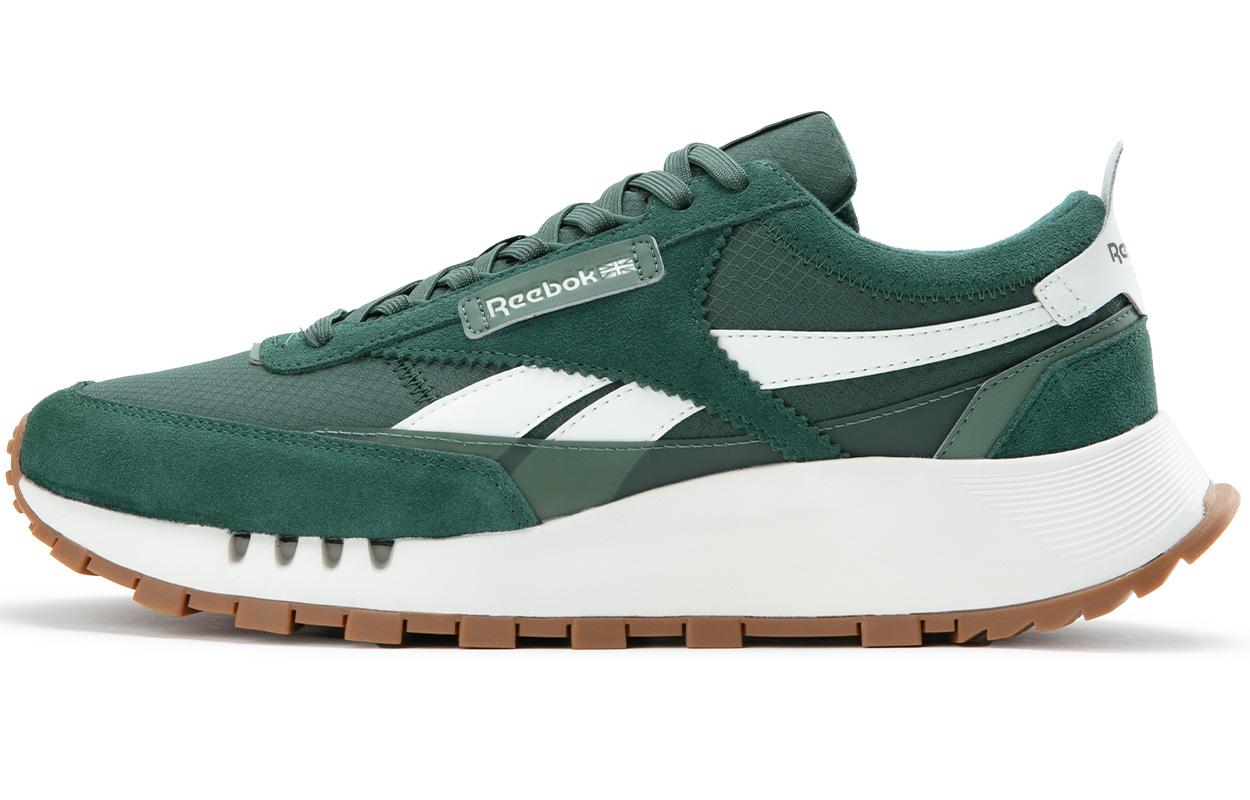 Reebok CL LEGACY W+ Низкие Беговые Кроссовки Унисекс Темно-Зеленые 24FRC903U3GL0 37.5
