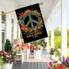 1pc, "In a World Where You Can Be Anything Be Kind" Double-Sided Polyester Garden Flag, Outdoor Yard Decor, Lawn Flag, Festive Home Decor, No Power Ne