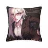 Chainsaw Man Volume  Cover Square Pillow Cases Denji Pochita Devil Makima Cushion Covers Fashion Decor Pillowcase for Car