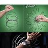 Magic Fidget Ring Toroflux Amazing Flow Ring Toys Kinetic Spring Toy Funny Outdoor Game Intelligent Toy Fidget Kids Gift