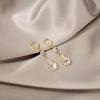 2023 Trendy Water Drop Earrings: High-End, Versatile, Socialite Studs, Super Fairy Accessories