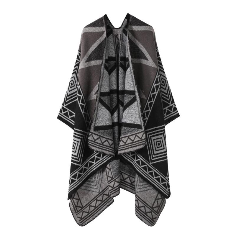 Stylish Fashion Retro Oversized Scarf For Women Travel Warmth