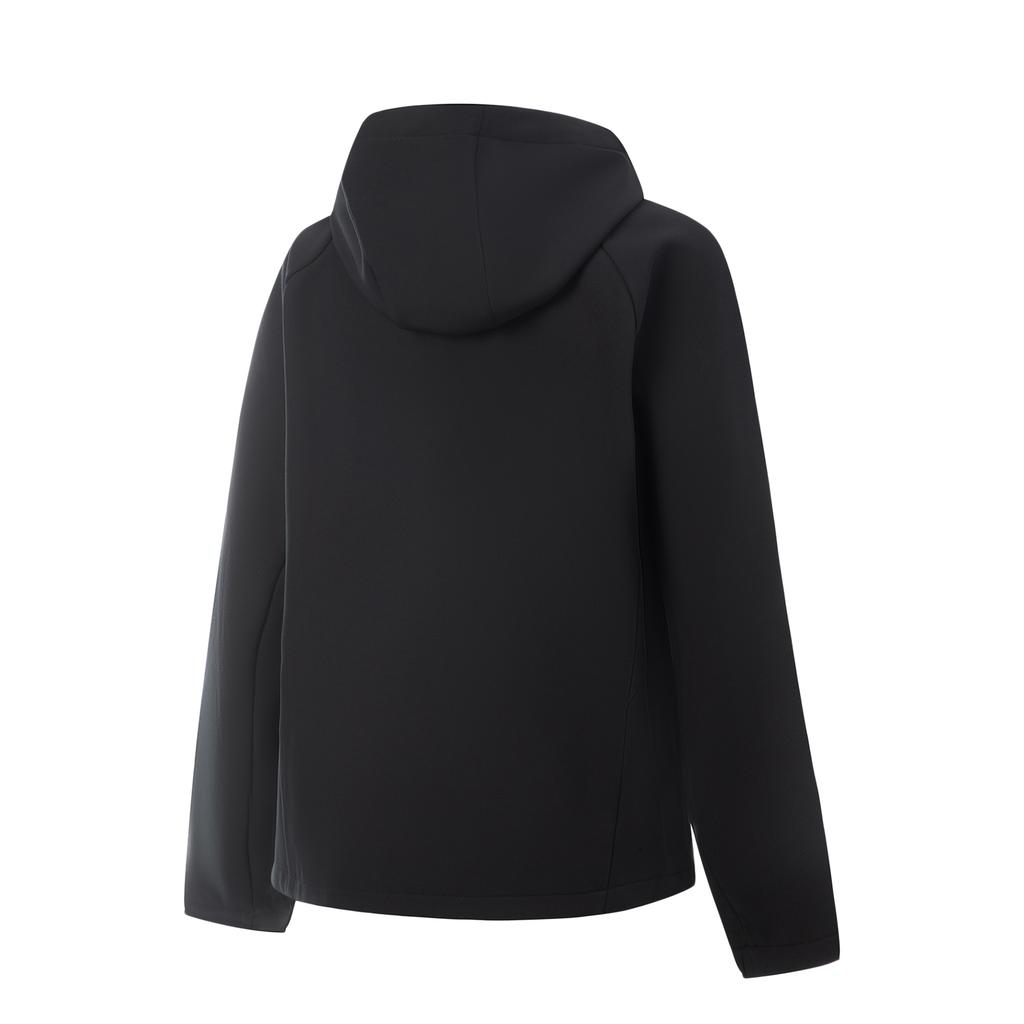 Li-Ning 3D Water-Resistant Warm Hooded Windbreaker With Brand Logo Women Outerwear AFDVB70-4