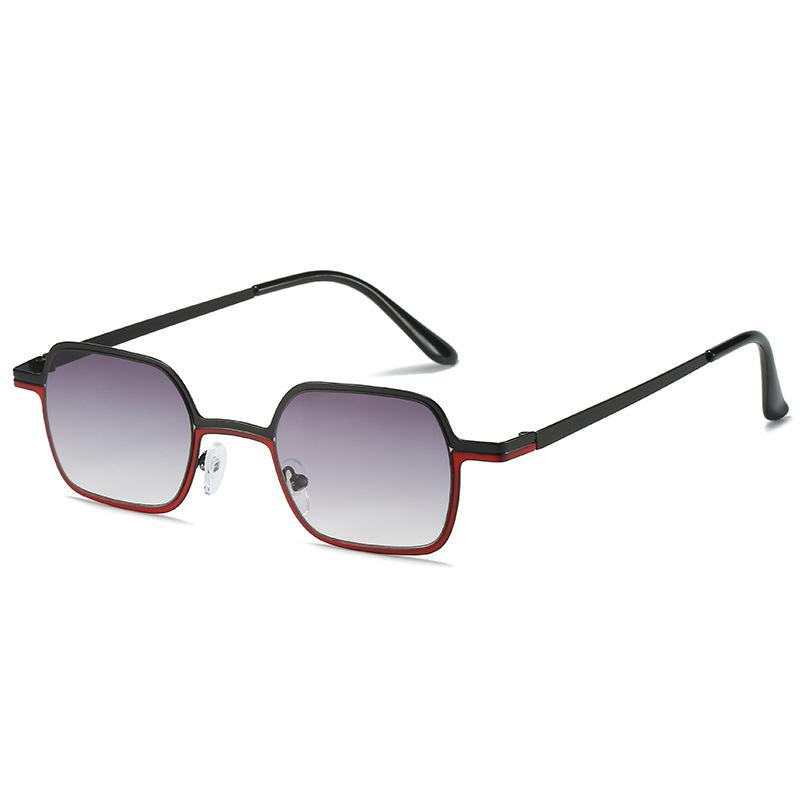 Small Frame Sunglasses, Literary Square Glasses, Personalized Paint Sunglasses For Women