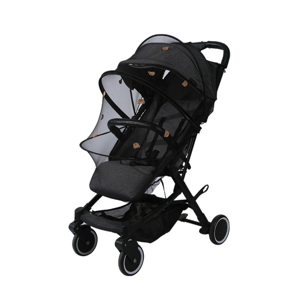 Full Coverage Baby Stroller Mosquito Net with Zipper Baby Bug Cover  Accessories