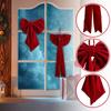 Christmas Red Oversized Bow Ribbon Christmas Tree Decoration