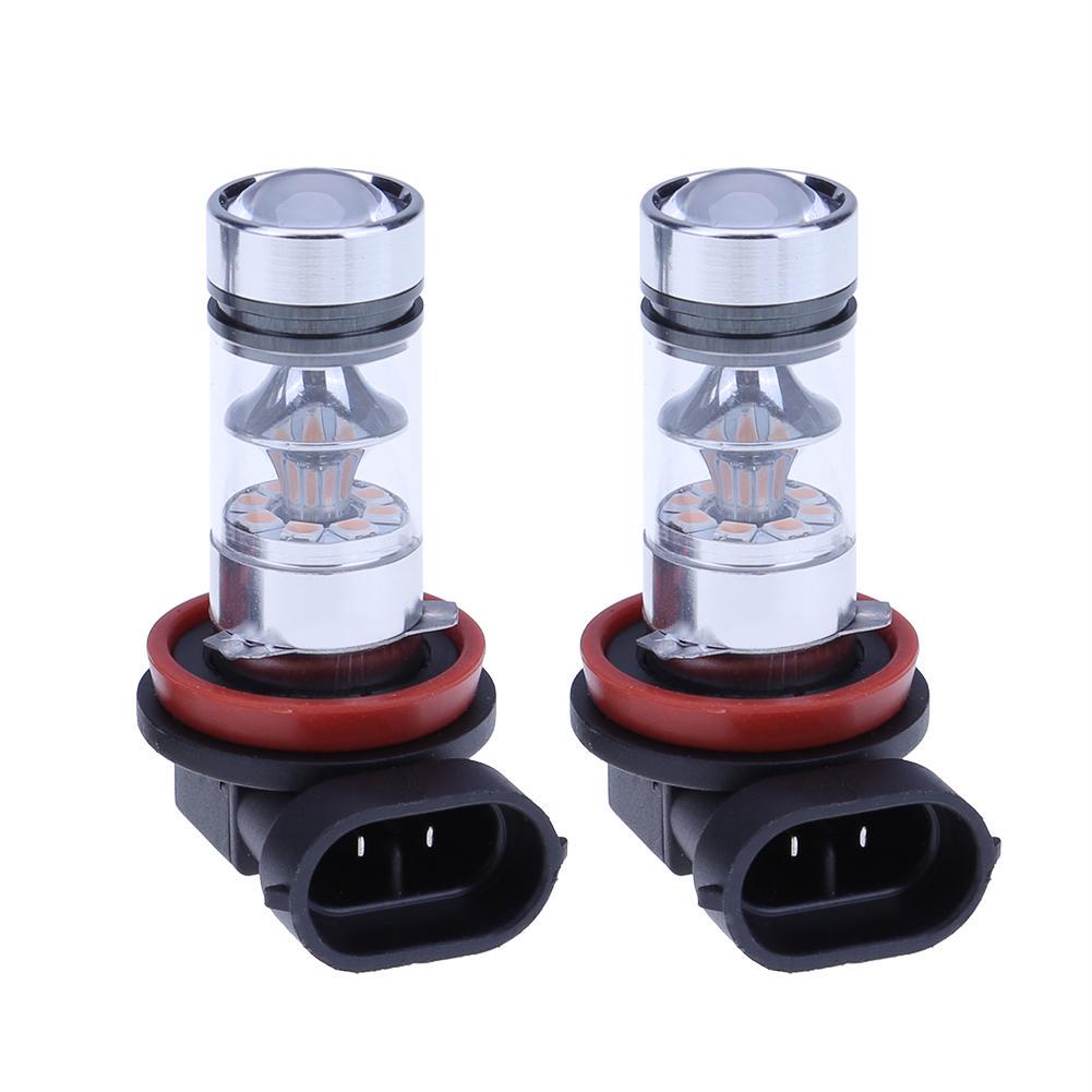 

2шт 100Вт противотуманные фары H8/H11 20SMD 100Вт светодиодные противотуманные фары