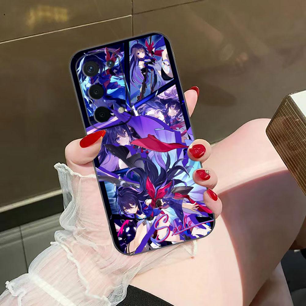 Custodia per Telefono Rail Blade Jing Yuan Honkai Per OPPO F31 A5X A6X A5 A6 A17 A16 A38 A53 A54 A55 A57 A58 A60 A74 A78 A92 A93 A94 Cover