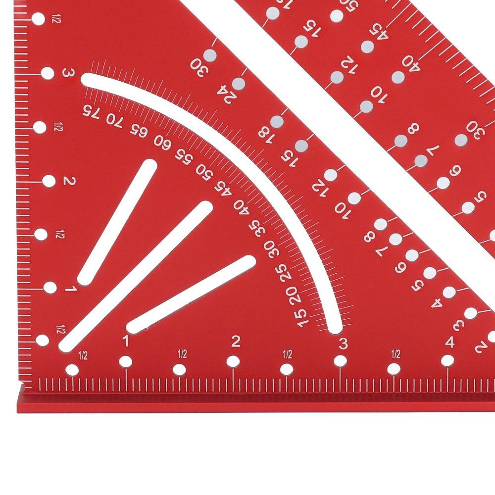90 Degree Multi Angle Measuring Tool Aluminum Alloy Marking Tool Protractor  Woodworking
