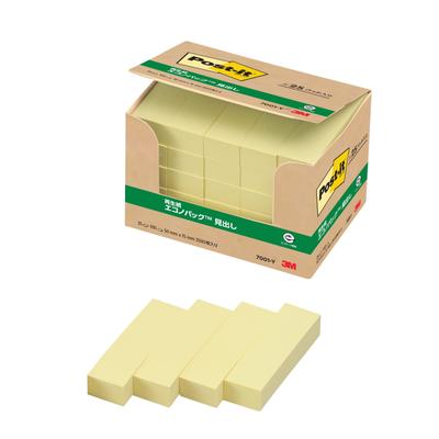 Note Heading Yellow 50 X 15 Mm 100 Sheets X 25 Books Post-it 7001-Y