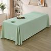 Copri lettino SPA Solido 190x300cm con Foro Amico della Pelle Lenzuolo Completo per Salone di Bellezza Tavolo da Massaggio