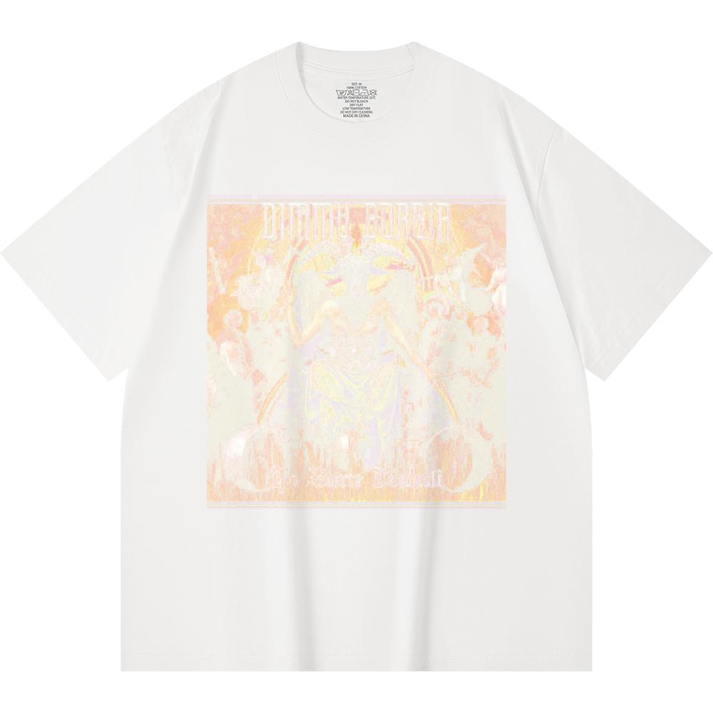 230 g/m² 100% puuvillane Heavy Metal T-särk Rockibändi Popmuusika Prindiga Unisex Raske puuvillane T-särk