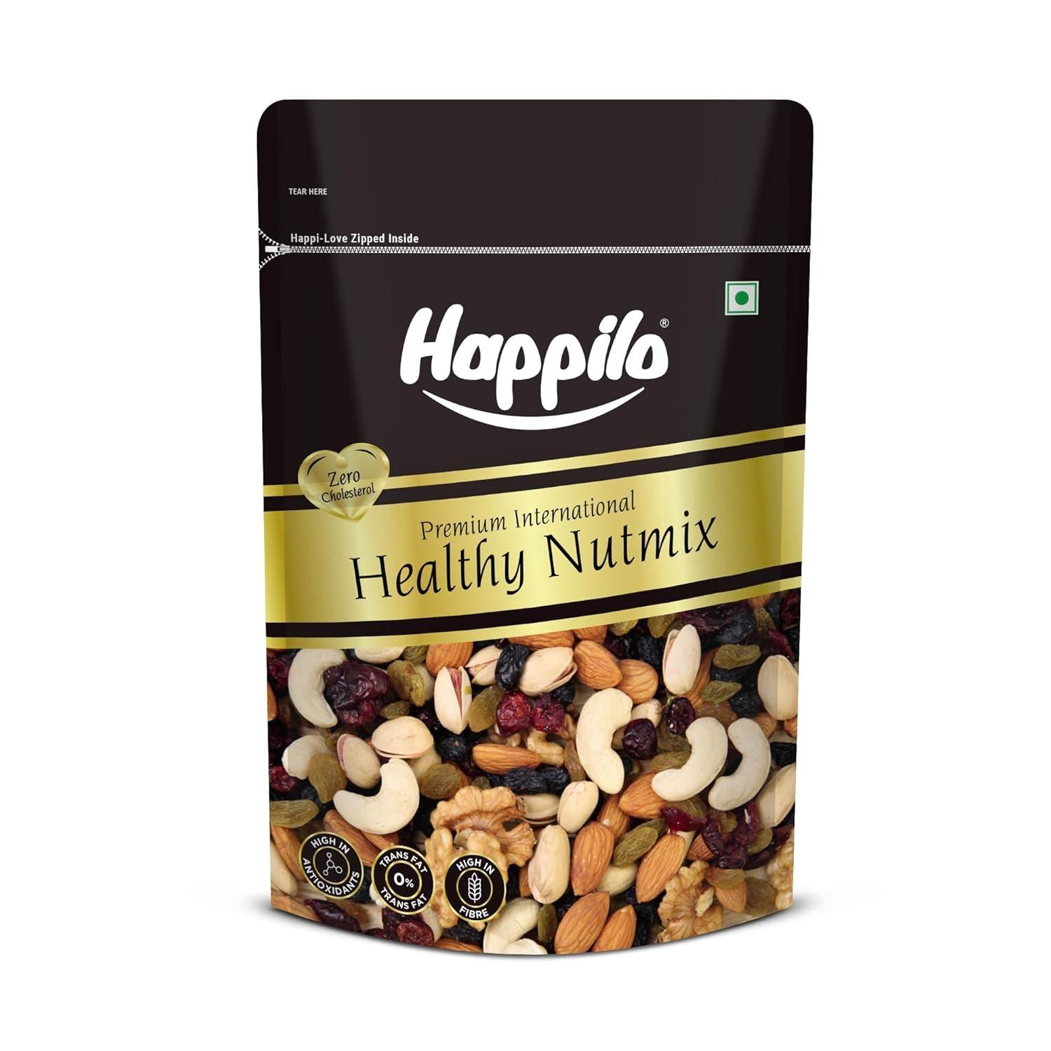 Питательная смесь (200 г), Premium International Healthy Nutmix,  Happilo