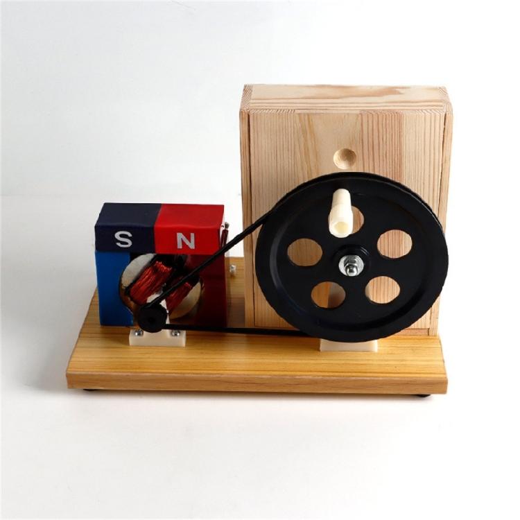 Interactive Hand Operated Generator Educational Tool For Physics Concepts Electromagnetics Induction Demonstration Tool