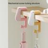 Handbag Hook Hanger for Table Portable Folding Under Desk Headphone Holder Cartoon Duck Purse Backpack Hanger